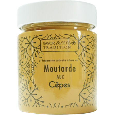 Moutarde saveur cèpes –...