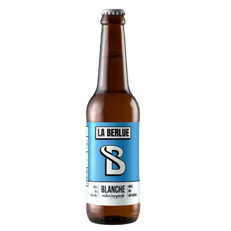 Bière artisanale BLANCHE BIO 5° (33cl) - La Berlue