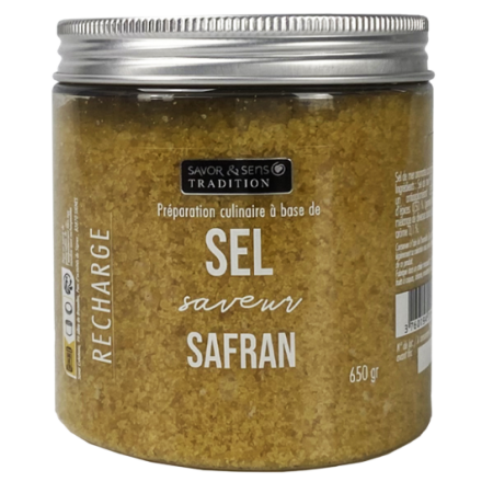 Recharge Sel Safran – Savor et Sens