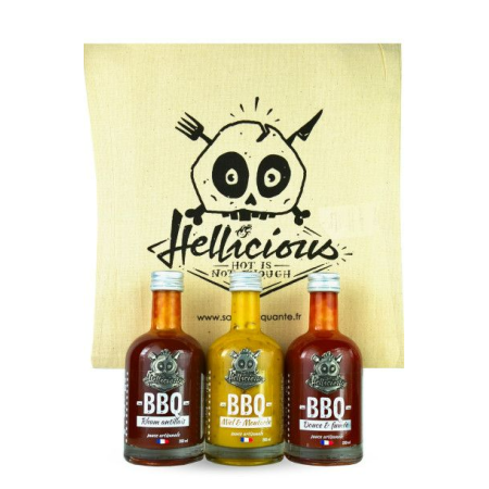 Sauce BBQ miel & moutarde - Hellicious