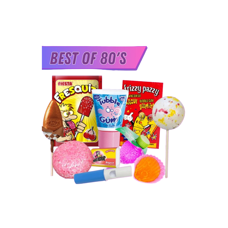 Pack Best of - Bonbons des années 80 – Génération Souvenirs