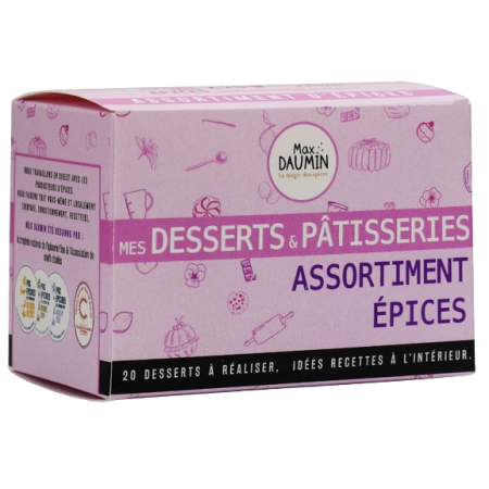 Coffret Mes Desserts Et Pâtisseries - Max Daumin