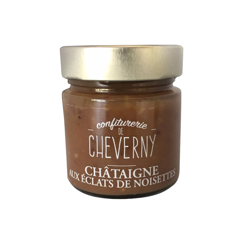 Crème de châtaigne aux éclats de noisettes – Confiturerie de Cheverny