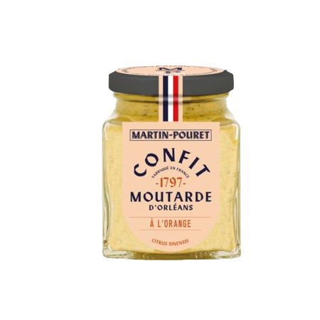 Confit de moutarde d'Orléans à l'Orange - Martin Pouret