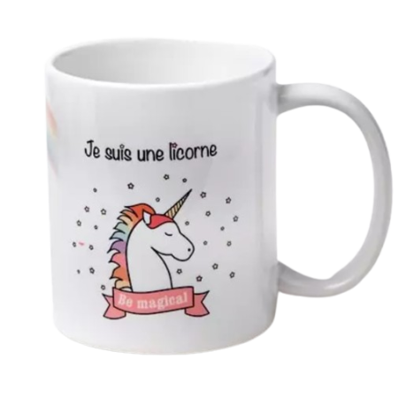 Mug “Je Suis Une Licorne” – Quai Sud