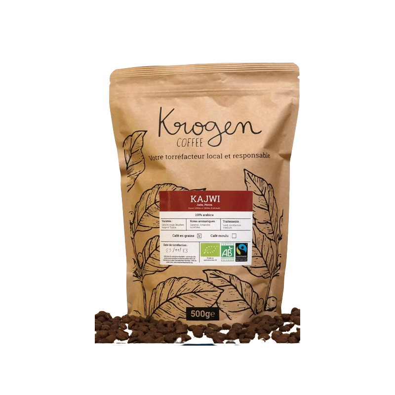 Kajwi - Pérou - Café Bio et Equitable - Moulu – Krogen Coffee