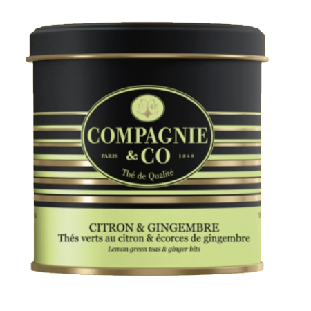 Thé vert Citron & Gingembre – Compagnie Coloniale