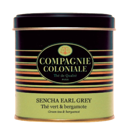 Thé vert Sencha Earl Grey – Compagnie Coloniale