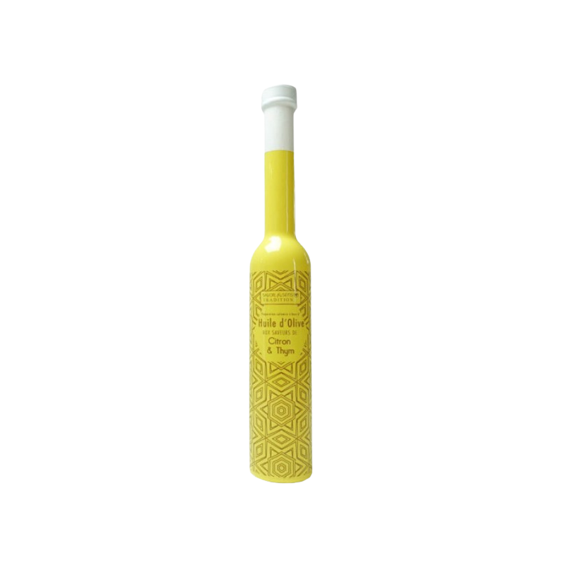 Huile d'olive citron et thym Color Block – Savor&Sens