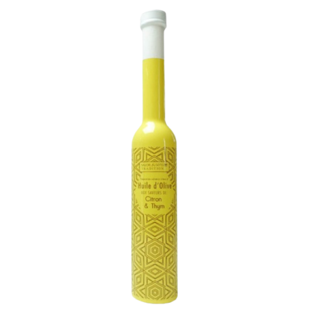 Huile d'olive citron et thym Color Block – Savor&Sens