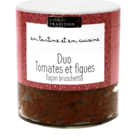 Duo Tomates et Figues Façon Bruschetta –  Savor&Sens
