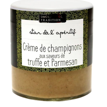 Crème champignons aux brisures de truffe et parmesan – Savor&Sens