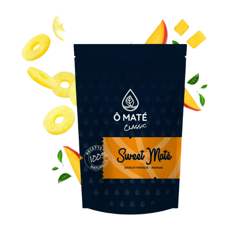 Sweet Maté, Maté saveur mangue et ananas - Ô Maté