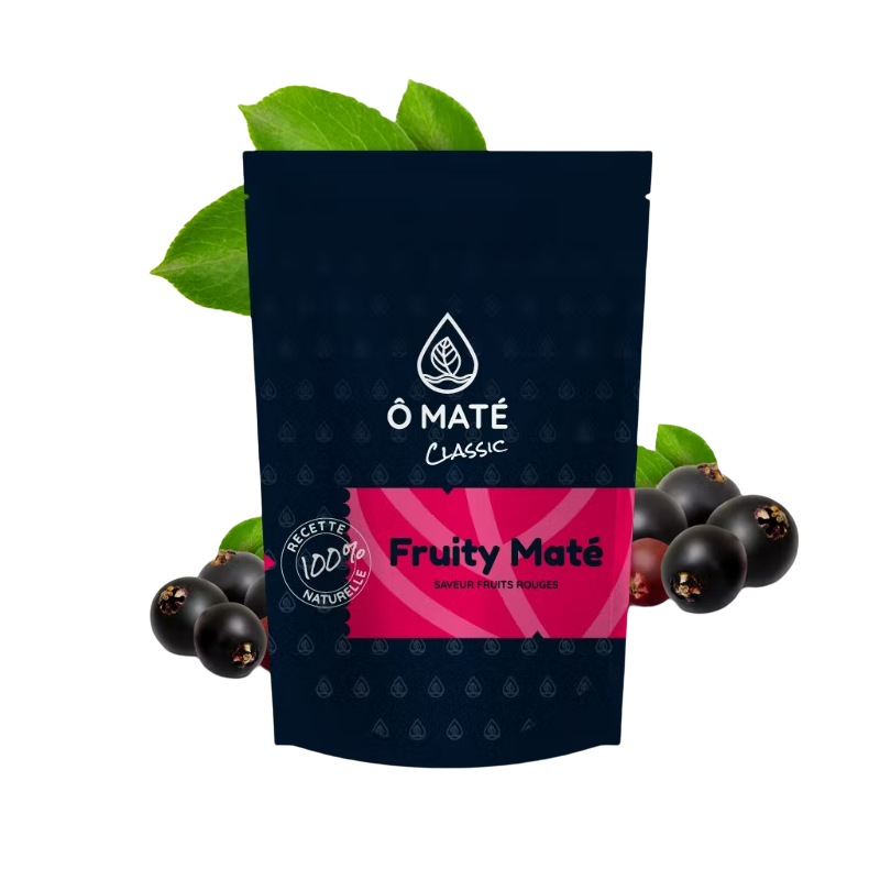 Fruity Maté, Maté saveur fruits rouges - Ô Maté