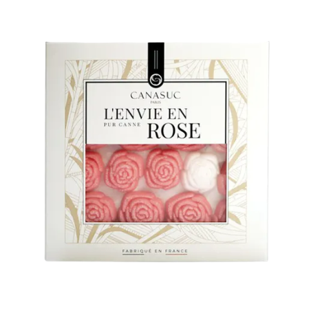 Sucres "L'Envie en Rose", Boite fenêtre - Canasuc